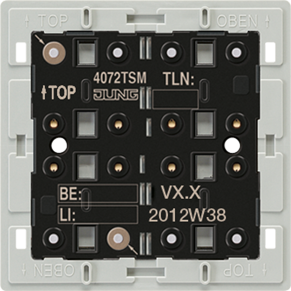 Push button KNX Standard pb module 2-gang image 1