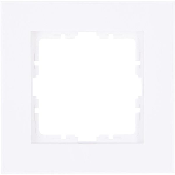 HK07 PURE - Abdeckrahmen 1-fach, Farbe: arktisweiß image 1