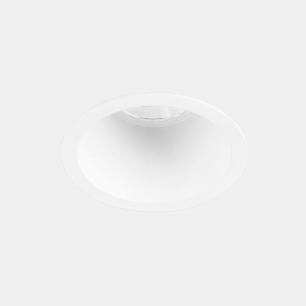 Downlight Play High Visual Confort Round Fixed White IP54 image 1