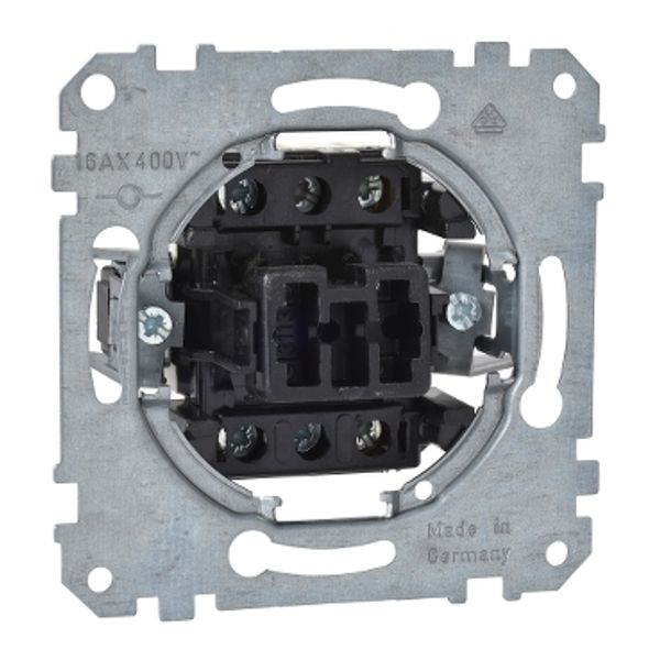 Rocker switch insert 16 A, one-way, 3-pole, screw terminals image 3