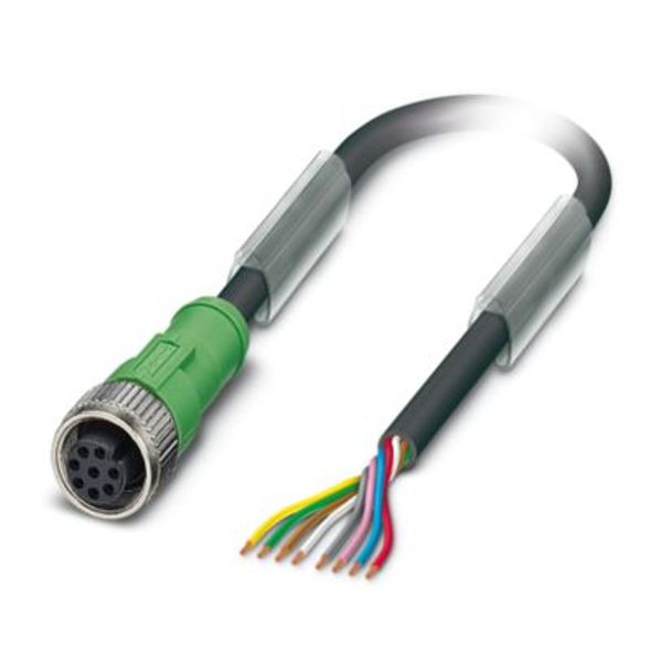 SAC-8P-15,0-PUR/M12FS SH BK NC - Sensor/actuator cable image 1