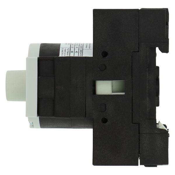 On-Off switch, P1, 40 A, rear mounting, 3 pole, Without metal shaft image 10