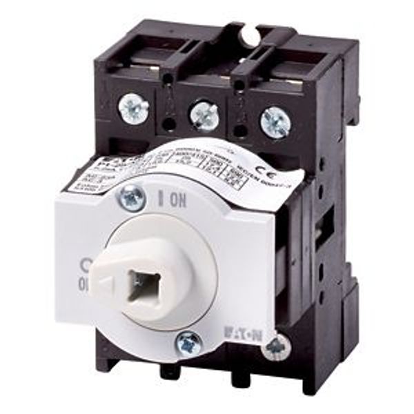 Main switch, P1, 25 A, rear mounting, 3 pole image 2