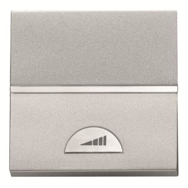 N2260 PL Universal push dimmer - 2M - Silver image 1