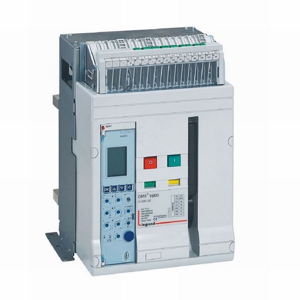 Air circuit breaker DMX³ 1600 lcu 50 kA - fixed version - 3P - 800 A image 1
