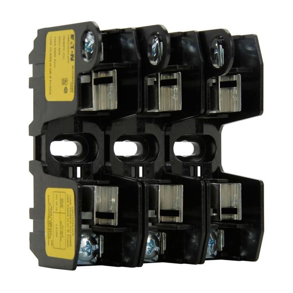 Eaton Bussmann series HM modular fuse block, 250V, 0-30A, PR, Three-pole image 7