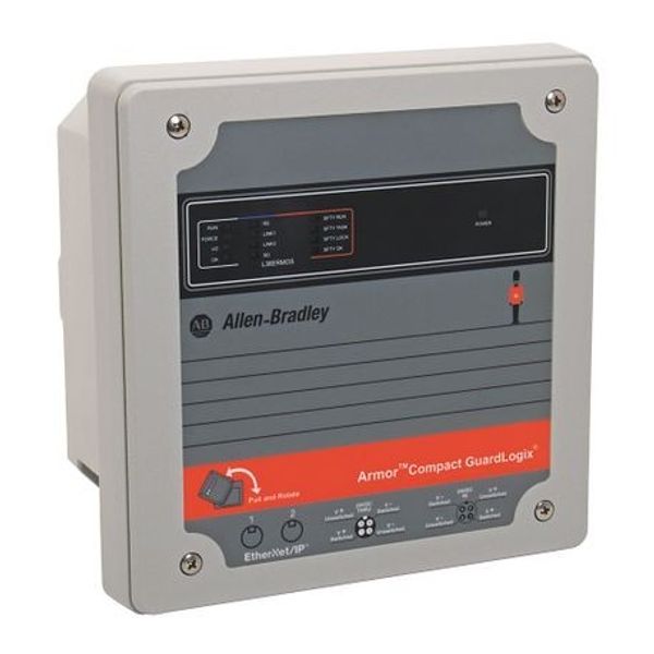 Allen-Bradley 1769-L36ERMOS Safety CompactLogix Controller, Memory 3MB/1.5MB, DLR, IP67 image 1