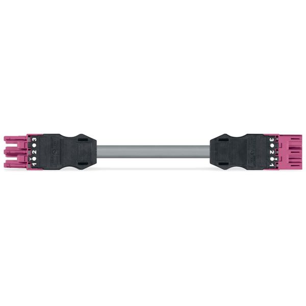 pre-assembled interconnecting cable B2ca Socket/plug black image 2