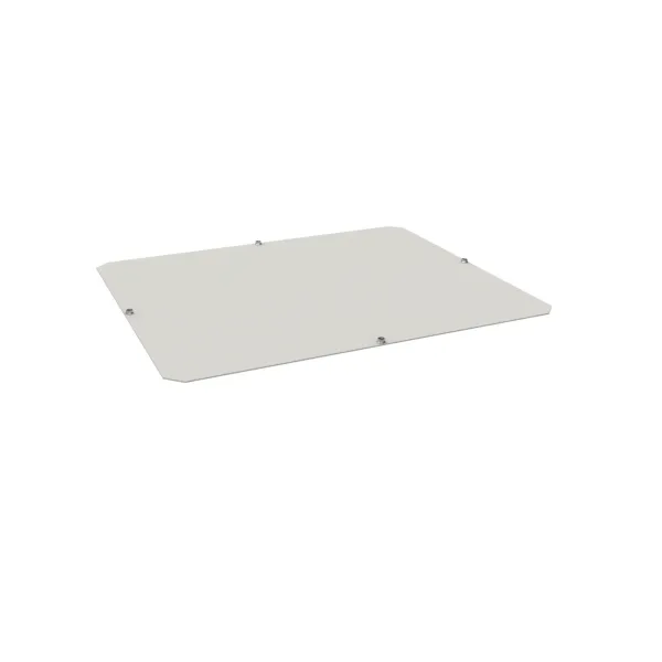 Cable pass-through plate with precuts, quadro evo, 1000x800 mm image 1