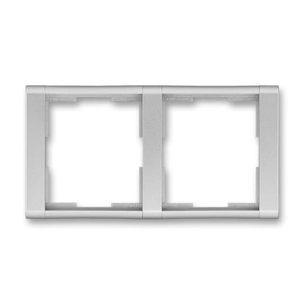 3901F-A00120 08 Cover frame 2gang, horizontal image 1
