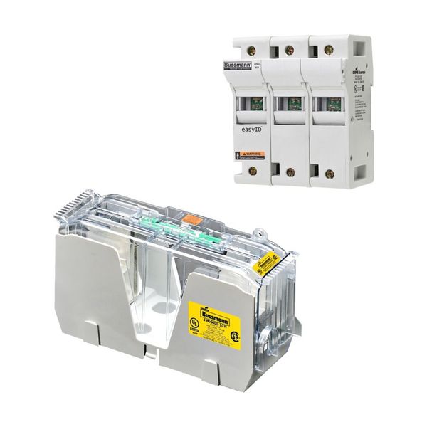 Eaton Bussmann series JM modular fuse block, 600V, 60A, Box lug, Three-pole, 12 image 2