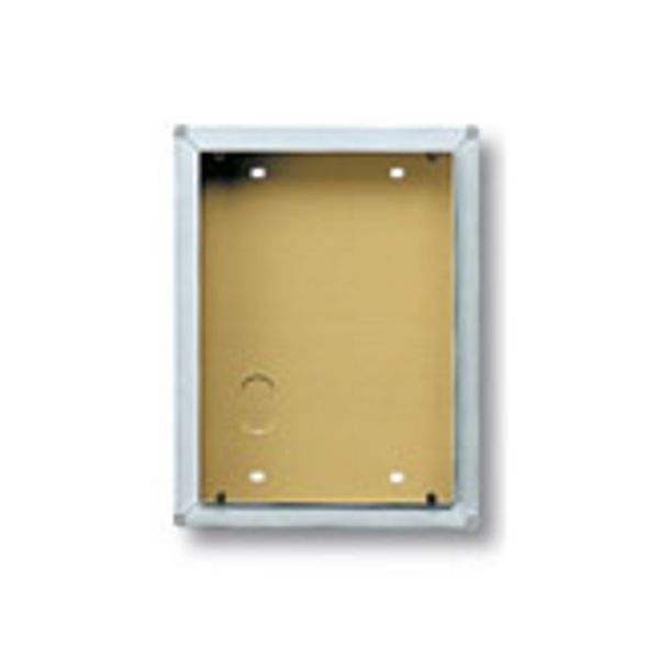 2+2M surface mounting box, light grey image 1