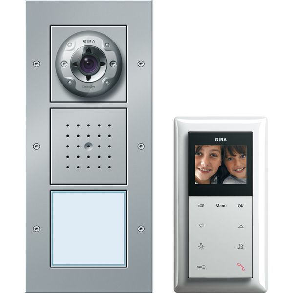 SFH video kit Door communication c.alum. image 1