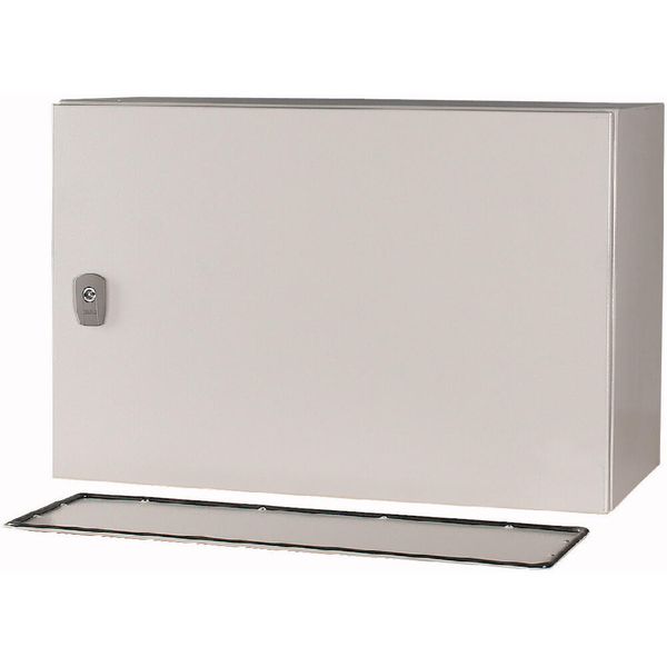 Wall enclosure with mounting plate, HxWxD=400x600x300mm image 12