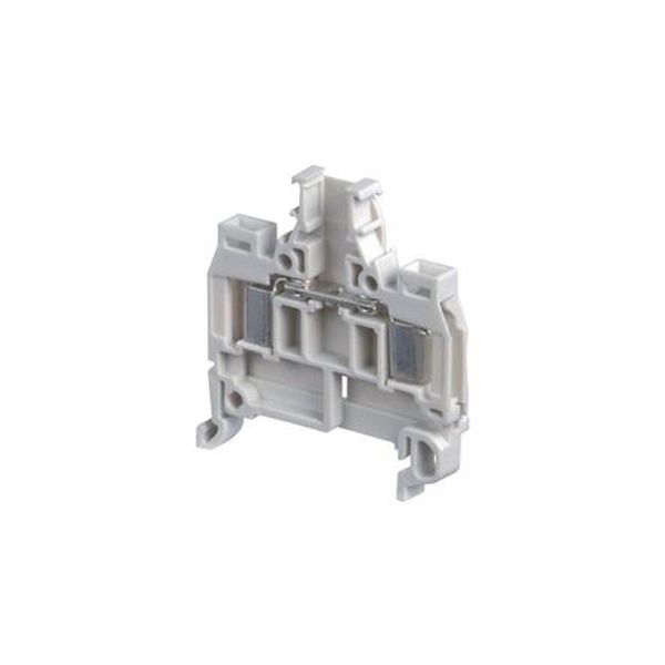 D1/5,ADO,1, TERMINAL BLOCK, FEED THROUGH, GREY, 5X45.5X41MM image 1