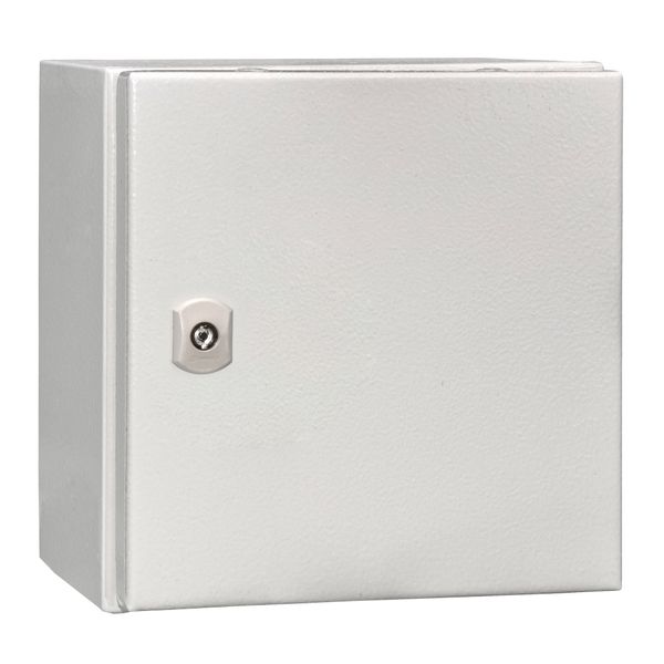 Wall-mounted enclosure 1 door IP65 H=300 W=300 D=210 mm image 1