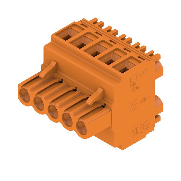 PCB plug-in connector (wire connection), 5.08 mm, Number of poles: 5,  image 3