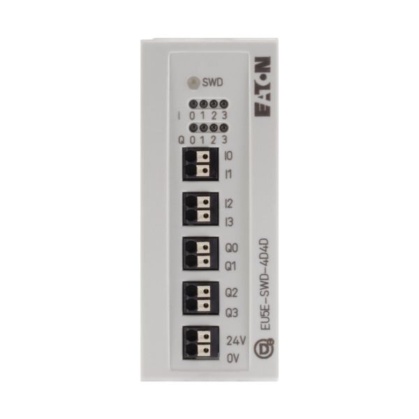 SWD I/O module, 24 V DC, 4 digital inputs, 4 digital transistor -outputs 0, 0.5A image 7