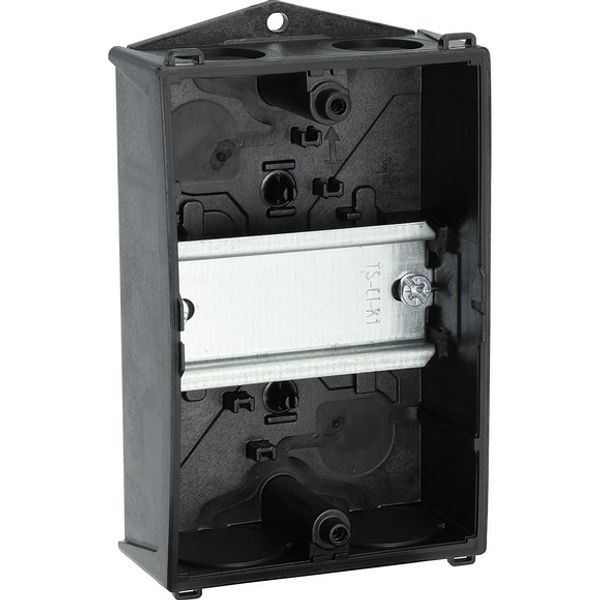 Insulated enclosure, HxWxD=120x80x95mm, +mounting rail image 11