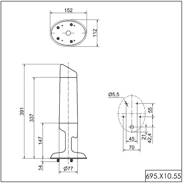 CleanSIGN BM Contin. tone 24VDC MC image 3