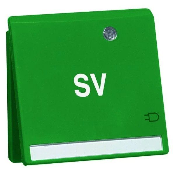 Steckdose SCHUKO, grün SV (885111) image 1