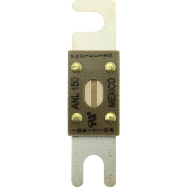 circuit limiter, low voltage, 150 A, DC 80 V, 22.2 x 81 mm, UL image 2