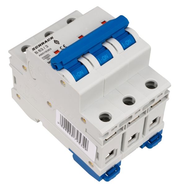 Miniature Circuit Breaker (MCB) AMPARO 10kA, B 63A, 3-pole image 4