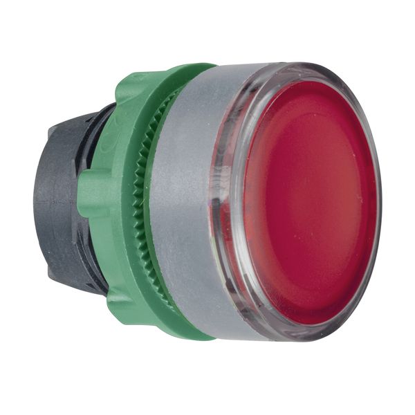 KOP VERL. DRUKKNOP P-LED ROOD image 1