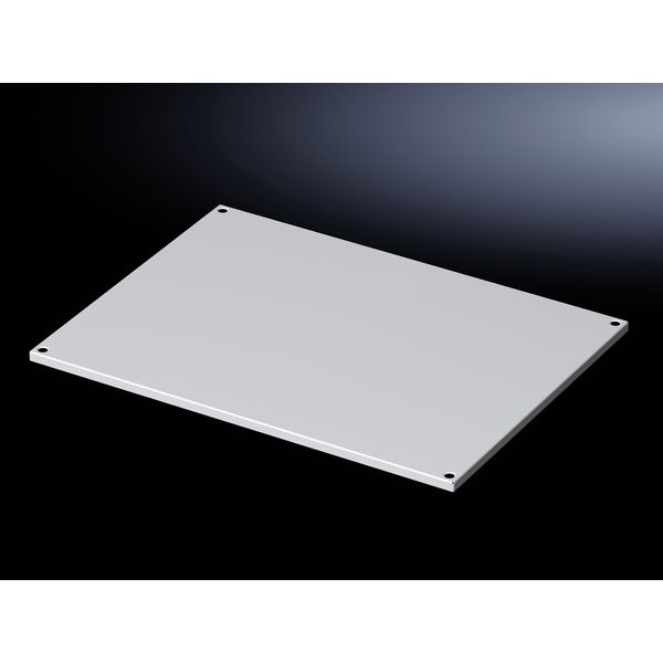 Roof plate IP 55, solid for VX, VX IT, 800x1000 mm, RAL 7035 image 3