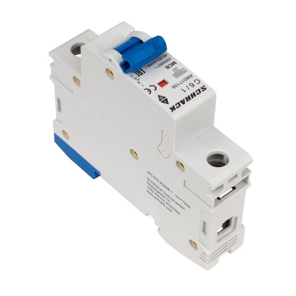 Miniature Circuit Breaker (MCB) AMPARO 10kA, C 6A, 1-pole image 4