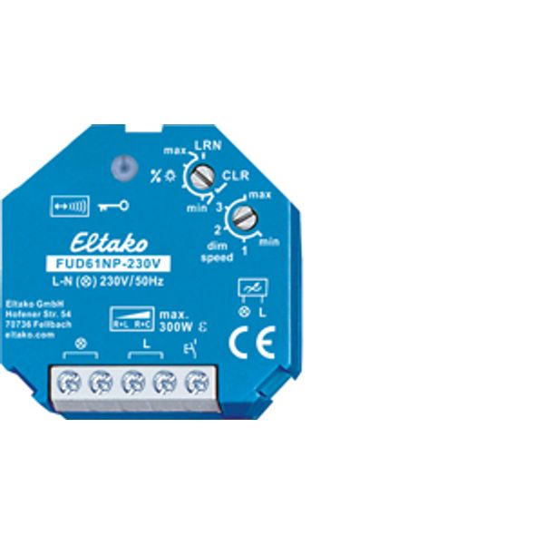 Wireless actuator universal dimmer switch without N image 1