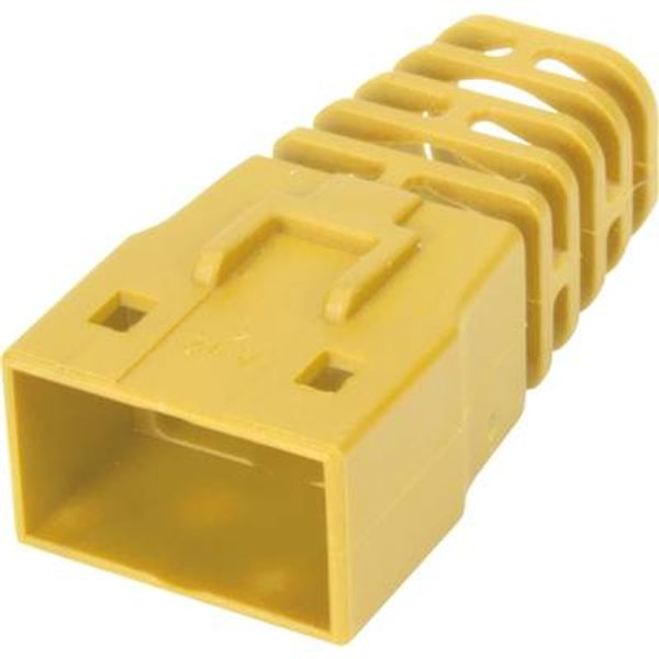 RJI RJ45 Compact boot yellow 6,5mm (100) image 1