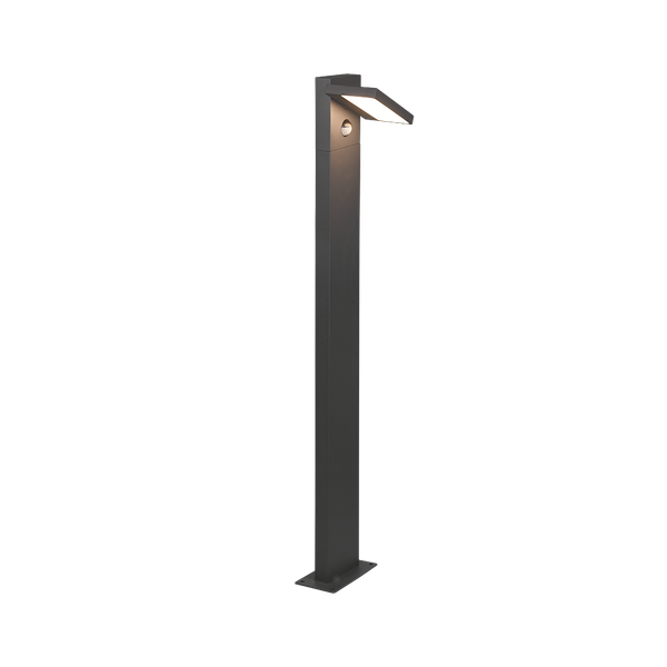 Horton LED pole 100 cm anthracite motion sensor image 1