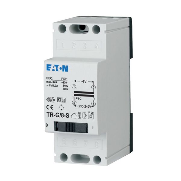 Transformator 230V, 8 V, 1A, 2HP image 4