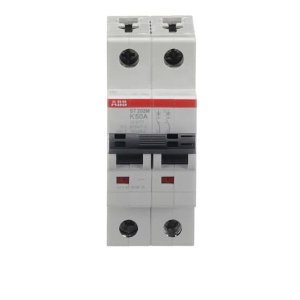 ST202M-K50 Miniature Circuit Breaker - 2P - K - 50 A image 1