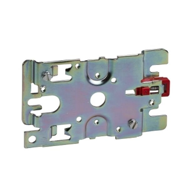 mounting plate for TeSys Deca supported by screws image 2