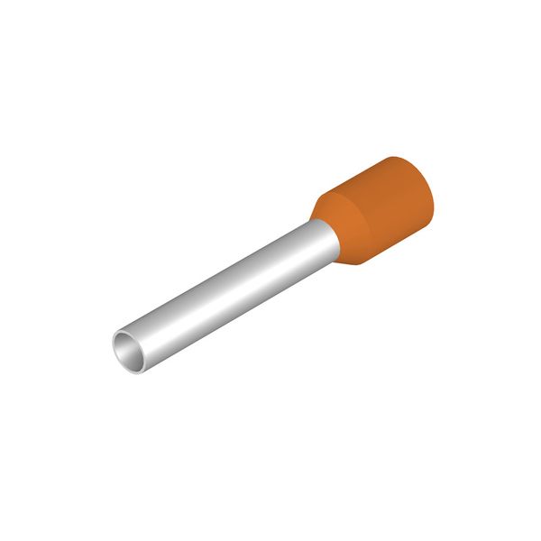 Wire end ferrule, Standard, 4 mm², Stripping length: 20 mm, orange image 1