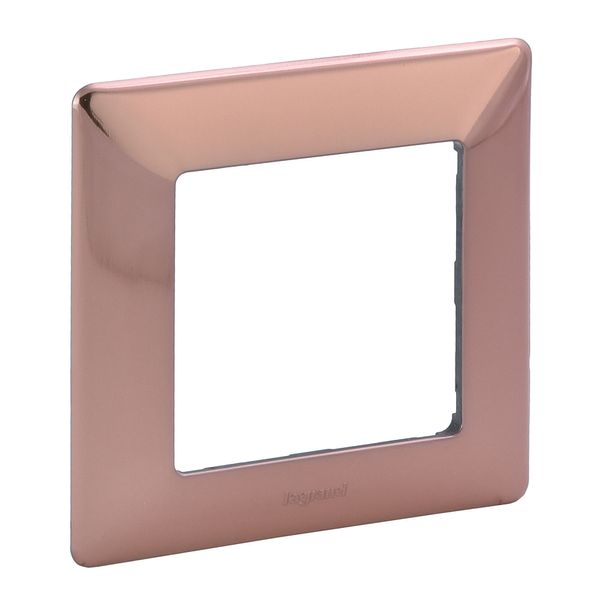 Plate Valena Life - 1 gang - copper style image 1
