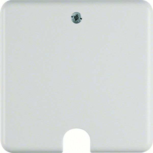 Electric range connector box flush-mtd, connecting systems, light grey image 1