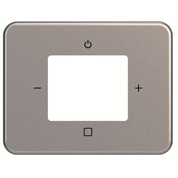 8252-20-101 CoverPlates (partly incl. Insert) Multimedia Platinum image 1