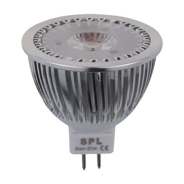 LED GU5.3 MR16 PMMC 50x50 12-25V 310Lm 4W 840 45° AC/DC Non-Dim image 1