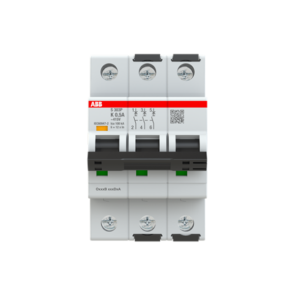 S303P-K0.5 Miniature Circuit Breaker - 3P - K - 0.5 A image 10