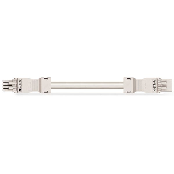 pre-assembled interconnecting cable Eca Socket/plug white image 2