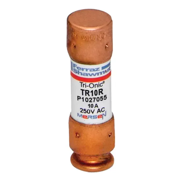 Fuse TR-R - Class RK5 - Time-Delay 250VAC 160VDC 10A Ferrule image 1