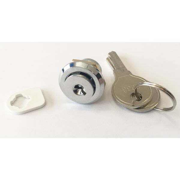 Half cylinder lock for TOPO BK080, metal image 2