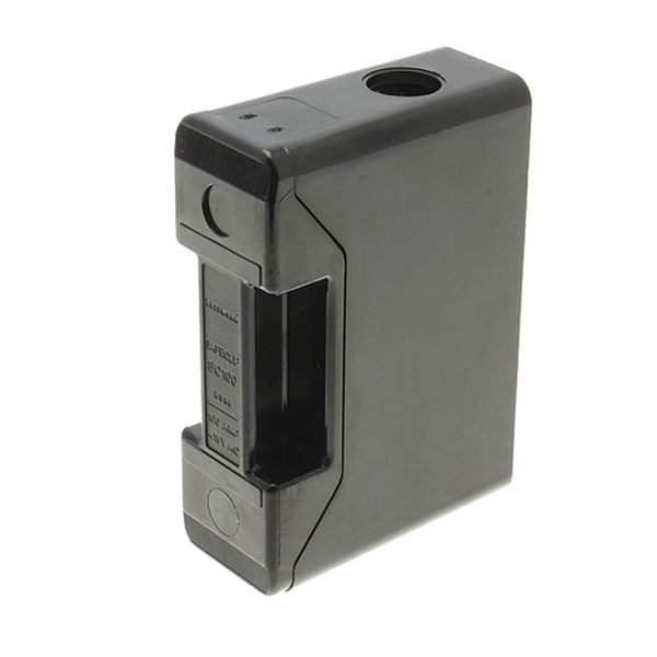 Fuse-holder, LV, 100 A, AC 550 V, BS88, 1P, BS, front connected, black image 6