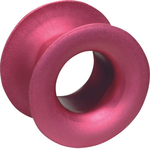 Push-in gauge sleeve D02 E18 10A red according DIN 49523 image 1