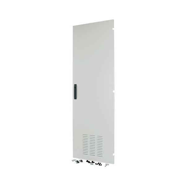 Cable area door, ventilated, IP42, MCC, right, HxW=2000x600mm, grey image 3