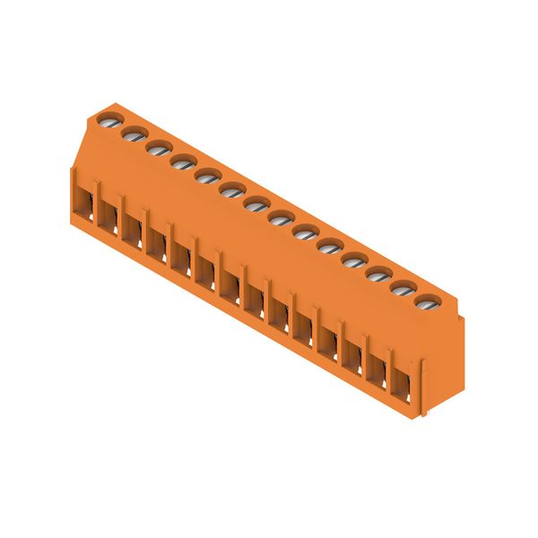 PCB terminal, 5.08 mm, Number of poles: 14, Conductor outlet direction image 2