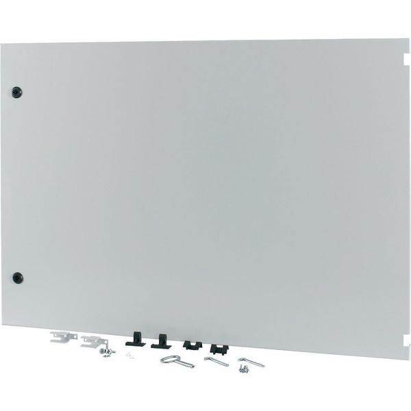 Section wide door, closed, HxW=700x1000mm, IP55, grey image 4